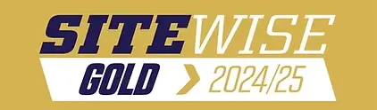 SiteWise Gold 2024/25 accreditation held by Builders Warkworth.